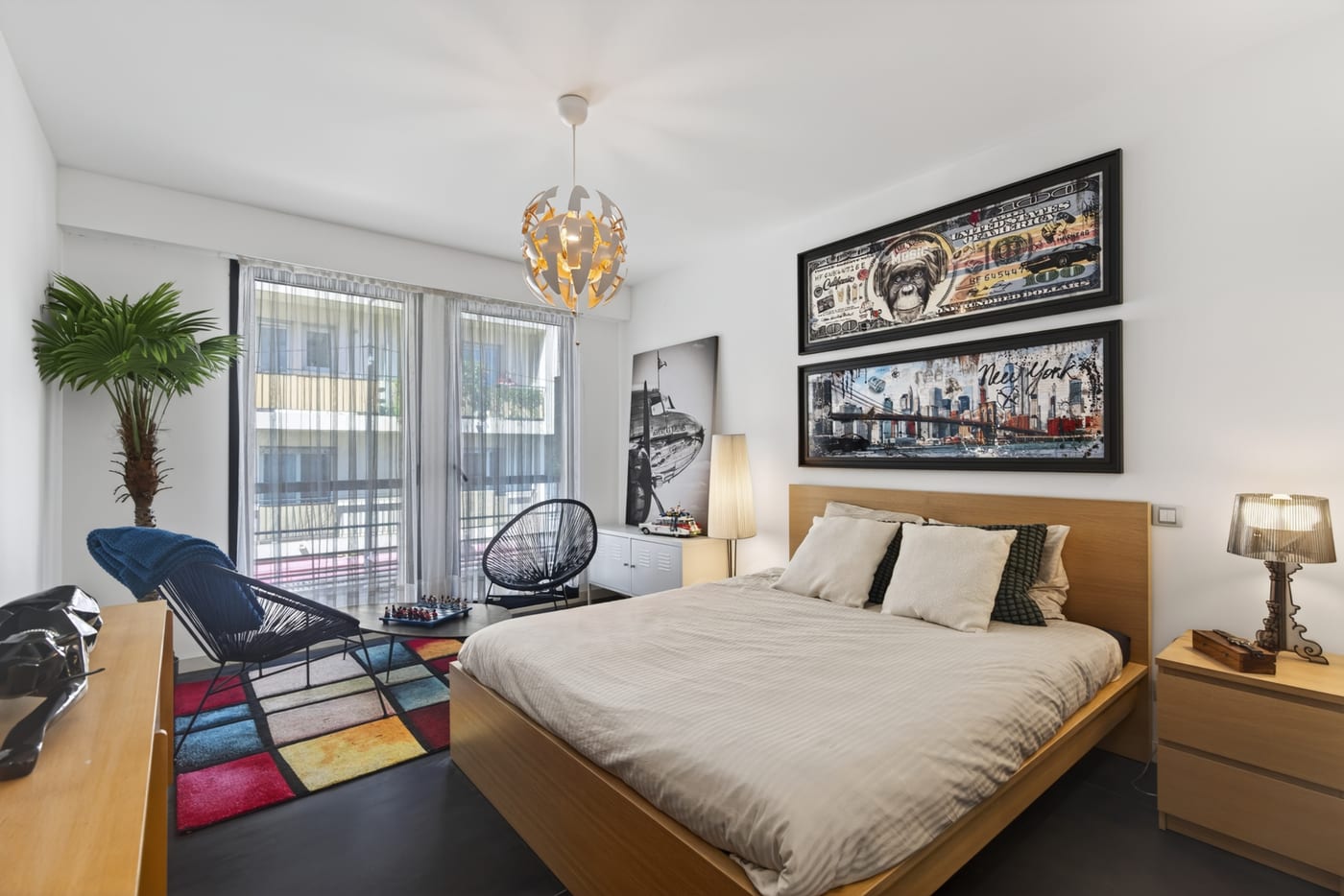 Suite with panoramic windows